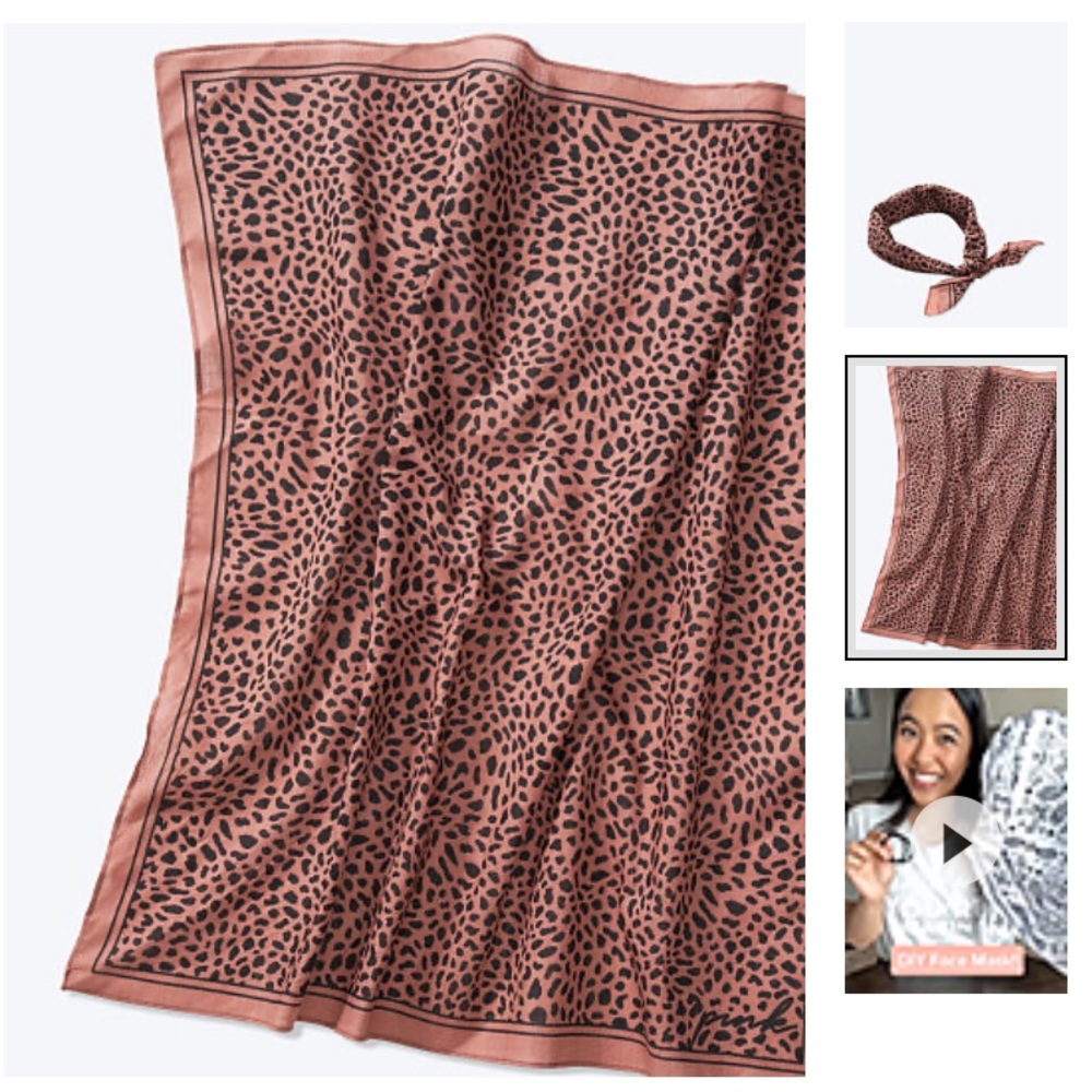 New Victoria's Secret PINK Bandana - Picture 1 of 2